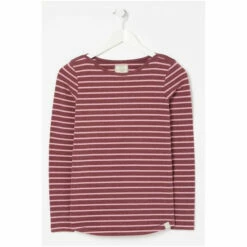 Fat Face FatFace Purple Organic Cotton Breton T-Shirt -FatFaceshop unnamed file 10