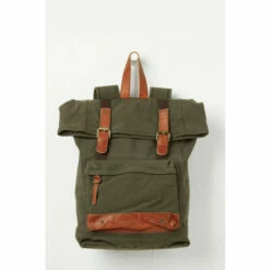 Fat Face FatFace Green Salcombe Canvas Rucksack