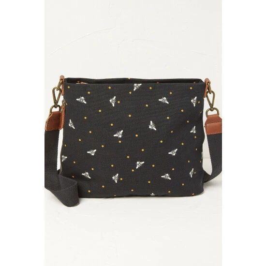 unnamed-file-1006.jpg Fat Face FatFace Kingston Black Polka Dot Bee Cross-Body Bag -FatFaceshop unnamed file 1006