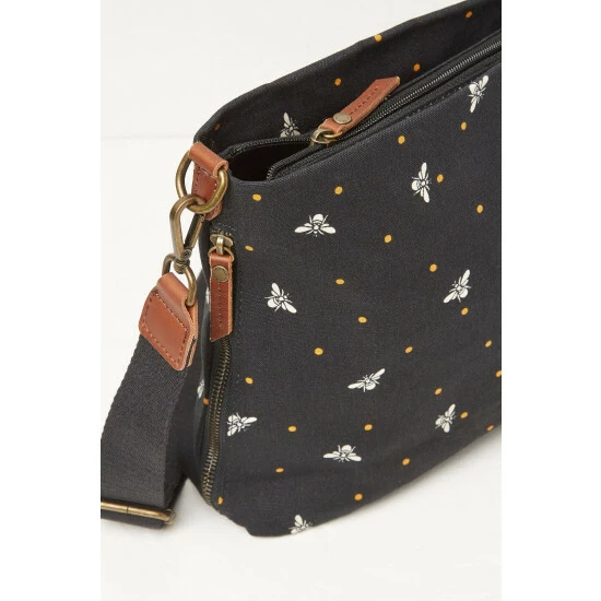 unnamed-file-1008.jpg Fat Face FatFace Kingston Black Polka Dot Bee Cross-Body Bag -FatFaceshop unnamed file 1008