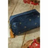 Fat Face Blue Embroidered Bee Cosmetic Bag -FatFaceshop unnamed file 1011