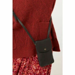 Fat Face Black Bee Phone Bag -FatFaceshop unnamed file 1017