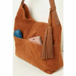Fat Face FatFace Sydney Brown Hobo Bag -FatFaceshop unnamed file 1036