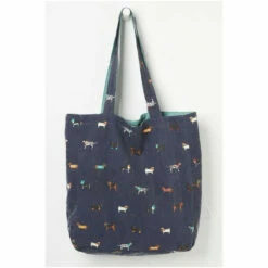 Fat Face FatFace Blue Reversible Dog Tote Bag -FatFaceshop unnamed file 1055