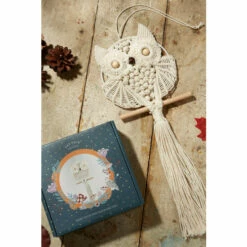 Fat Face FatFace Green Macrame Owl Decoration Kit