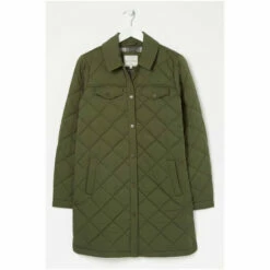 Fat Face FatFace Green Quinn Shacket -FatFaceshop unnamed file 1086