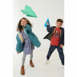 Fat Face FatFace Blue Ellis Padded Jacket -FatFaceshop unnamed file 1096