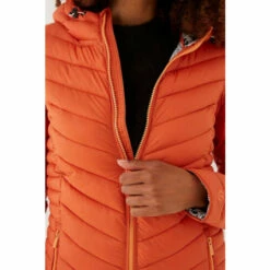Fat Face FatFace Orange Ruby Puffer Jacket -FatFaceshop unnamed file 1138