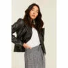 Fat Face FatFace Black Bethany Biker Jacket 1 Fat Face FatFace Black Bethany Biker Jacket -FatFaceshop unnamed file 1202