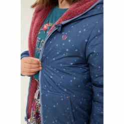 Fat Face FatFace Blue Reversible Star Jacket -FatFaceshop unnamed file 1245