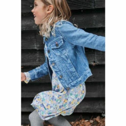 Fat Face FatFace Blue Embroidered Denim Jacket -FatFaceshop unnamed file 1270