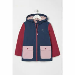 Fat Face FatFace Blue Tate Colourblock Jacket -FatFaceshop unnamed file 1276