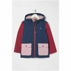 Fat Face FatFace Blue Tate Colourblock Jacket -FatFaceshop unnamed file 1277