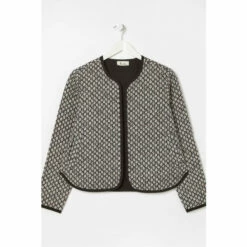 Fat Face FatFace Artisan Geo Quilted Black Jacket 5 Fat Face FatFace Artisan Geo Quilted Black Jacket -FatFaceshop unnamed file 1286