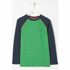 Fat Face Blue Texture Long Sleeve T-Shirts 3 Pack -FatFaceshop unnamed file 130