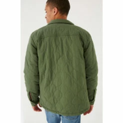 Fat Face Green Burgh Quilted Overshirt -FatFaceshop unnamed file 1301