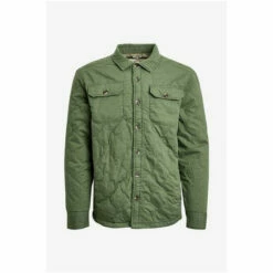 Fat Face Green Burgh Quilted Overshirt -FatFaceshop unnamed file 1304