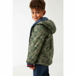 Fat Face FatFace Blue Camo Reversible Jacket -FatFaceshop unnamed file 1319