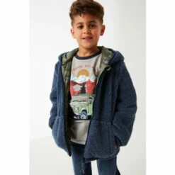 Fat Face FatFace Blue Camo Reversible Jacket -FatFaceshop unnamed file 1320