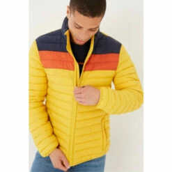 Fat Face FatFace Yellow Dartmouth Chest Striped Jacket 4 Fat Face FatFace Yellow Dartmouth Chest Striped Jacket -FatFaceshop unnamed file 1324