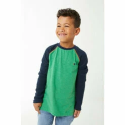 Fat Face Blue Texture Long Sleeve T-Shirts 3 Pack -FatFaceshop unnamed file 133