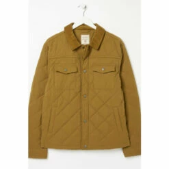 Fat Face FatFace Yellow Charlton Quilted Jacket -FatFaceshop unnamed file 1356