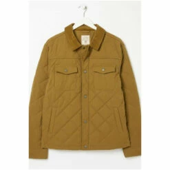 Fat Face FatFace Yellow Charlton Quilted Jacket -FatFaceshop unnamed file 1357