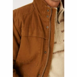 Fat Face Brown Preston Canvas Jacket 4 Fat Face Brown Preston Canvas Jacket -FatFaceshop unnamed file 1366