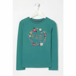 Fat Face FatFace Green Bloom Graphic T-Shirt -FatFaceshop unnamed file 138