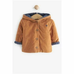 Fat Face FatFace Baby Crew Borg Lined Cord Jacket Tan Brown -FatFaceshop unnamed file 1397