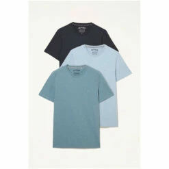 Fat Face FatFace Mens Blue T-Shirt 3 Pack -FatFaceshop unnamed file 144