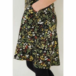 Fat Face FatFace Black Simone Forest Jersey Dress -FatFaceshop unnamed file 1451