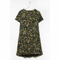 Fat Face FatFace Black Simone Forest Jersey Dress -FatFaceshop unnamed file 1452