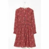 Fat Face FatFace Red Kielder Floral Craft Dress -FatFaceshop unnamed file 1459