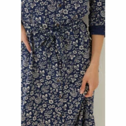 Fat Face FatFace Blue Sarah Prairie Shirt Dress -FatFaceshop unnamed file 1463