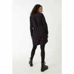 Fat Face FatFace Purple Chester Check Shirt Dress 4 Fat Face FatFace Purple Chester Check Shirt Dress -FatFaceshop unnamed file 1467