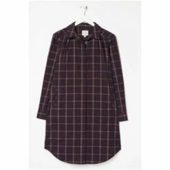 Fat Face FatFace Purple Chester Check Shirt Dress 6 Fat Face FatFace Purple Chester Check Shirt Dress -FatFaceshop unnamed file 1469