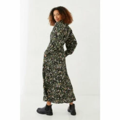 Fat Face FatFace Swinley Forest Black Midi Dress -FatFaceshop unnamed file 1473