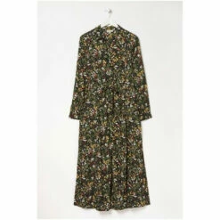 Fat Face FatFace Swinley Forest Black Midi Dress -FatFaceshop unnamed file 1477