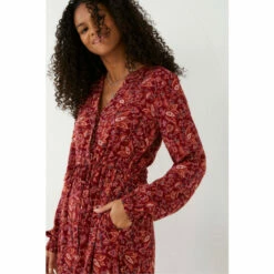 Fat Face FatFace Red Joyce Floral Maxi Dress -FatFaceshop unnamed file 1485