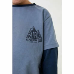 Fat Face FatFace Blue Mountains 2-In-1 T-Shirt -FatFaceshop unnamed file 150