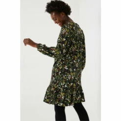 Fat Face FatFace Stroud Forest Jersey Black Dress -FatFaceshop unnamed file 1500