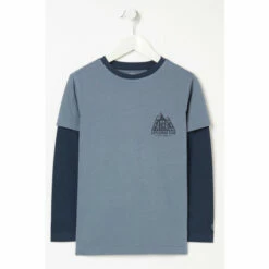Fat Face FatFace Blue Mountains 2-In-1 T-Shirt -FatFaceshop unnamed file 151