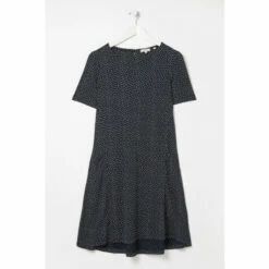 Fat Face FatFace Blue Simone Spot Dress -FatFaceshop unnamed file 1532