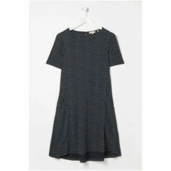 Fat Face FatFace Blue Simone Spot Dress -FatFaceshop unnamed file 1533