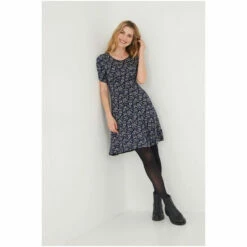 Fat Face FatFace Blue Delilah Prairie Jersey Dress 5 Fat Face FatFace Blue Delilah Prairie Jersey Dress -FatFaceshop unnamed file 1553