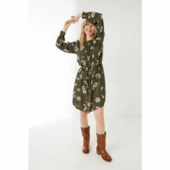 Fat Face FatFace Green Hove Blossom Dress