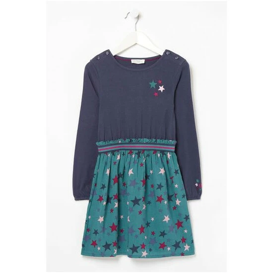 unnamed-file-1589.jpg Fat Face FatFace Green Martha Star Print Dress -FatFaceshop unnamed file 1589