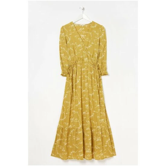 unnamed-file-1603.jpg Fat Face FatFace Yellow Penryn Painted Bird Midi Dress -FatFaceshop unnamed file 1603