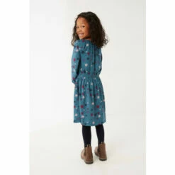 Fat Face FatFace Green Amelia Star Print Dress -FatFaceshop unnamed file 1610